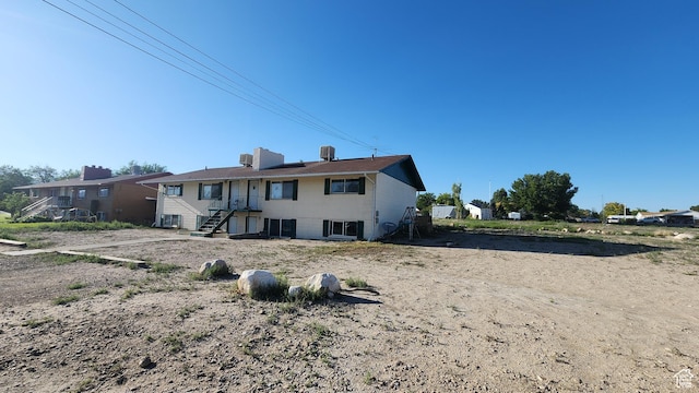 370 W 620 N, Castle Dale, UT 84513 - rear view of house featuring central AC unit