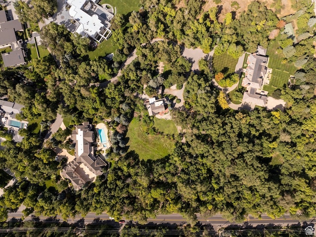 2633 E 6200 S, Holladay, UT 84121 - aerial view of property and surrounding area with nearby suburban area