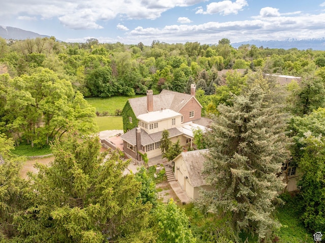 2633 E 6200 S, Holladay, UT 84121 - view from above of property featuring a heavily wooded area