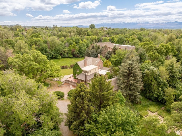 2633 E 6200 S, Holladay, UT 84121 - view from above of property featuring a forest