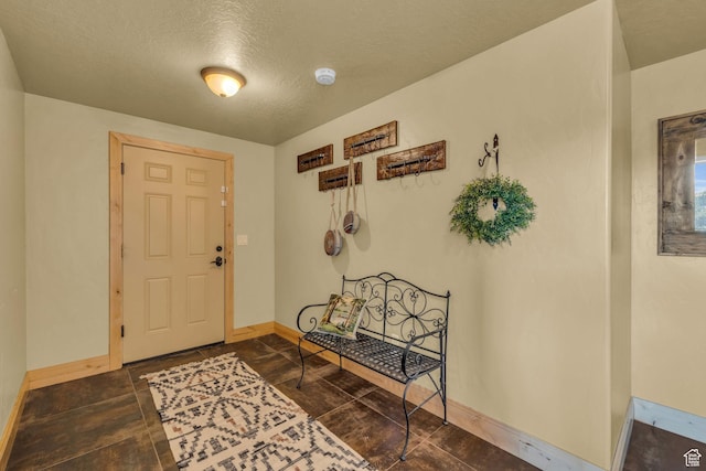 5404 Mountain Vw, Kamas, UT 84036 - foyer entrance with baseboards and a textured ceiling