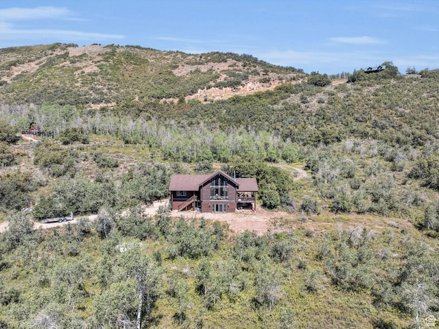 5404 Mountain Vw, Kamas, UT 84036 - drone / aerial view with a mountain view and a view of trees