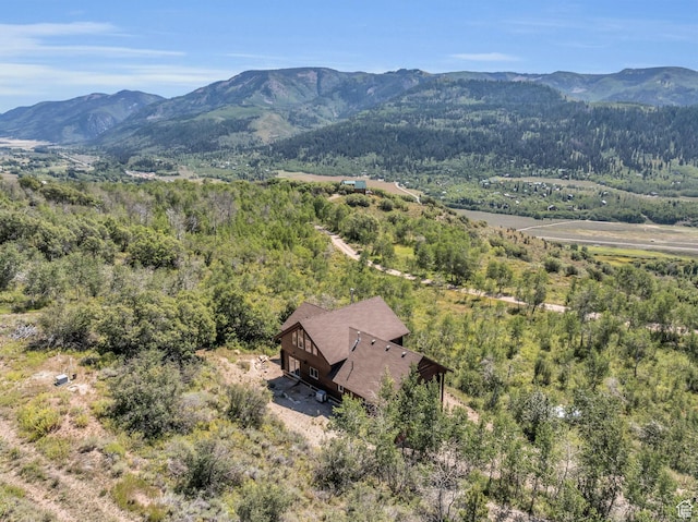 5404 Mountain Vw, Kamas, UT 84036 - view of mountain feature with a forest view