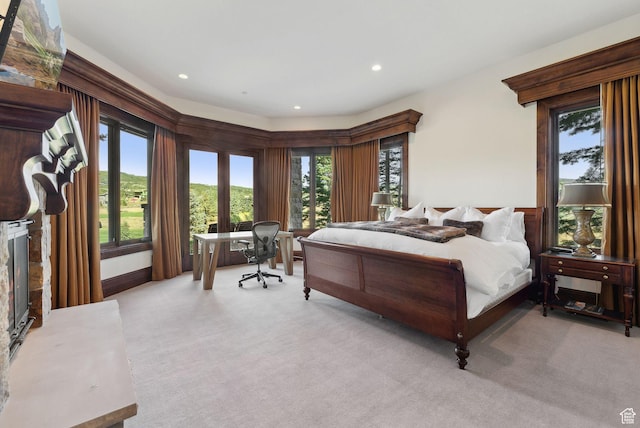340 Hollyhock St, Park City, UT 84098 - carpeted bedroom featuring recessed lighting