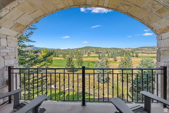 340 Hollyhock St, Park City, UT 84098 - balcony featuring a mountain view and golf course view