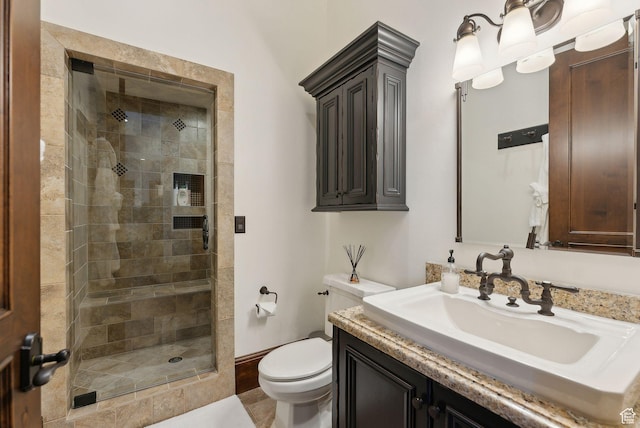 340 Hollyhock St, Park City, UT 84098 - full bath with a shower stall, vanity, and toilet