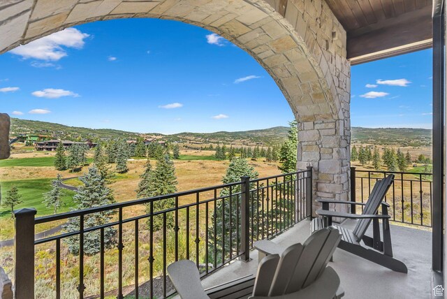 340 Hollyhock St, Park City, UT 84098 - balcony featuring a mountain view