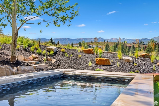 340 Hollyhock St, Park City, UT 84098 - view of pool with a mountain view