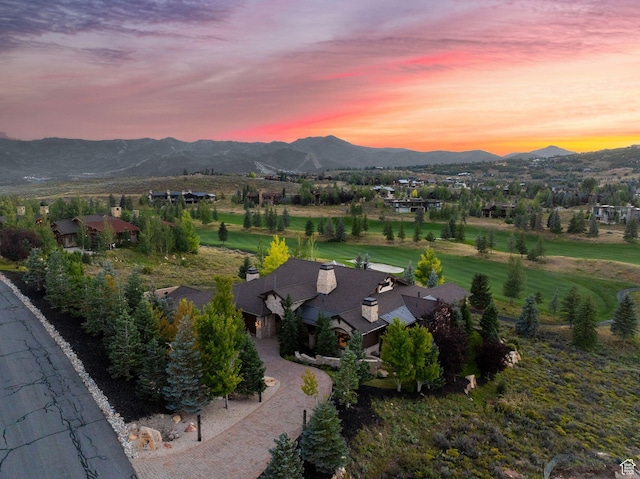 340 Hollyhock St, Park City, UT 84098 - aerial view with a mountain view