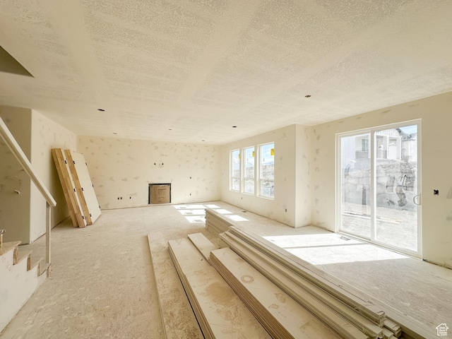 1546 S Lukas Ln, Saratoga Springs, UT 84045 - unfurnished living room featuring stairway