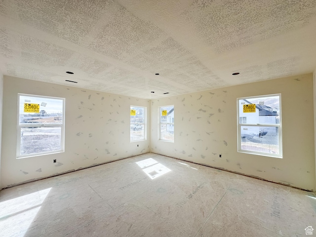 1546 S Lukas Ln, Saratoga Springs, UT 84045 - spare room featuring a textured ceiling
