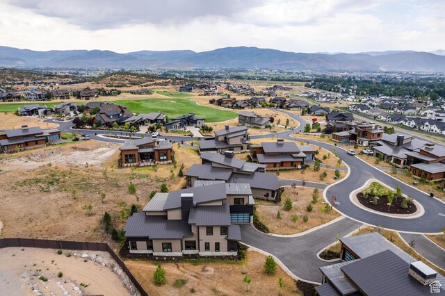 838 N Burro Peak Cir, Heber City, UT 84032 - aerial perspective of suburban area featuring mountains