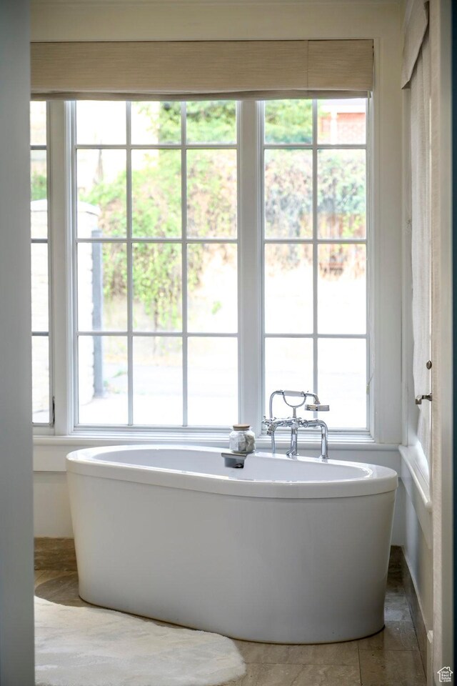1137 S Douglas St E, Salt Lake City, UT 84105 - bathroom with a freestanding bath