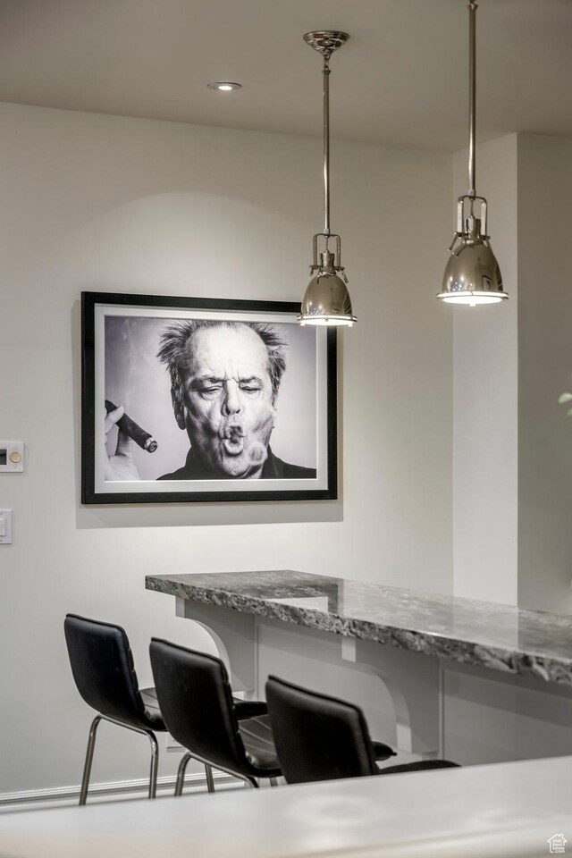 view of dining area