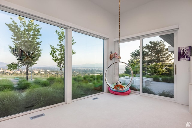 405 N Virginia St, Salt Lake City, UT 84103 - unfurnished sunroom with visible vents