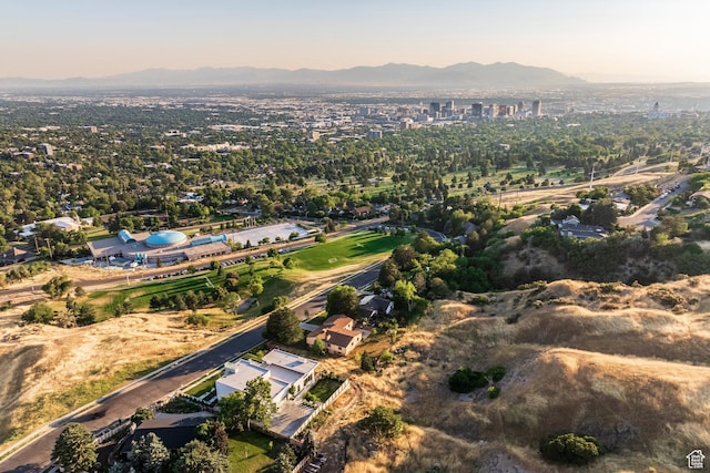 405 N Virginia St, Salt Lake City, UT 84103 - drone / aerial view with a mountain view