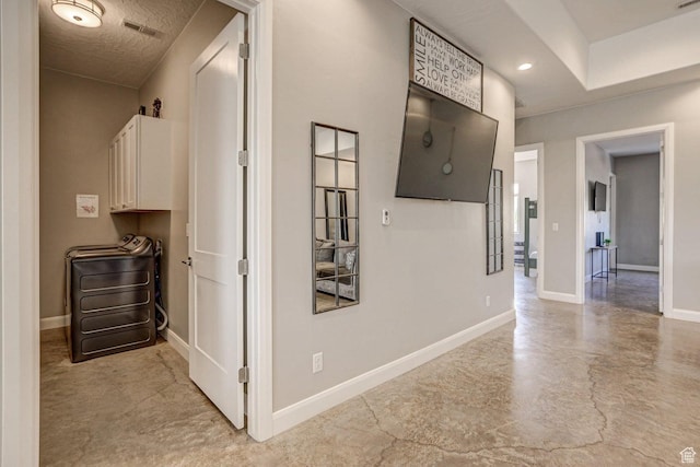 3243 S 4900 W, Hurricane, UT 84737 - corridor featuring baseboards, visible vents, and recessed lighting