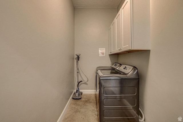 3243 S 4900 W, Hurricane, UT 84737 - washroom with independent washer and dryer, cabinet space, and baseboards