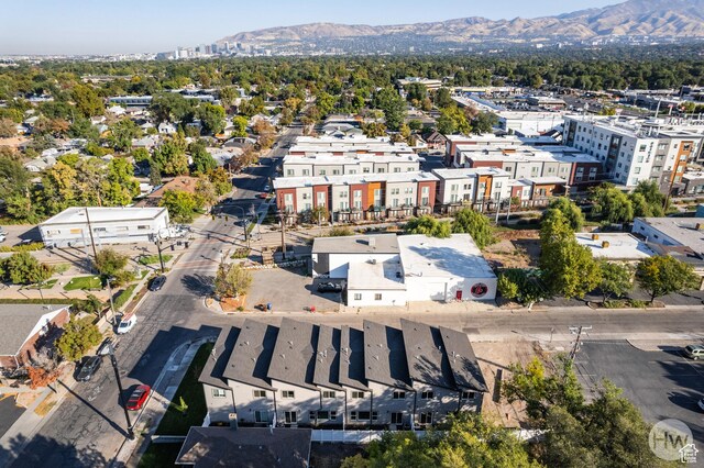 608 E Simpson Ave S, Salt Lake City, UT 84106 - drone / aerial view featuring a mountain view