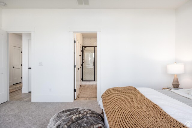 608 E Simpson Ave S, Salt Lake City, UT 84106 - bedroom featuring light carpet and visible vents