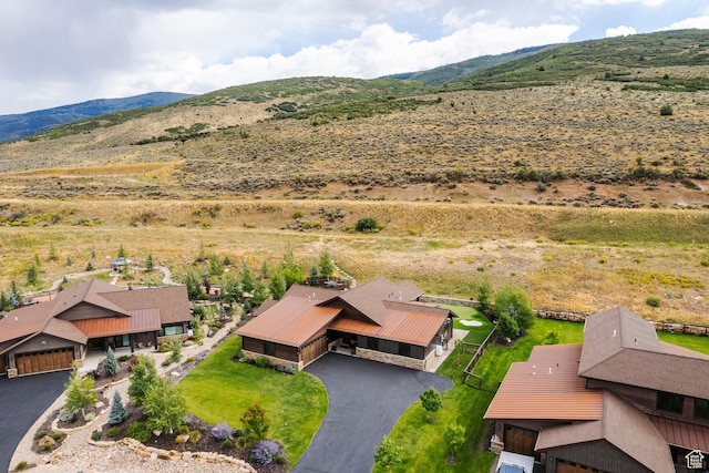 626 Thorn Creek Dr, Kamas, UT 84036 - view from above of property with a mountain backdrop