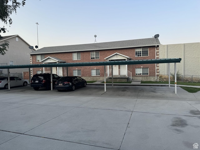 1775 N Railroad St W, Lehi, UT 84043 - view of front of home with covered parking and brick siding
