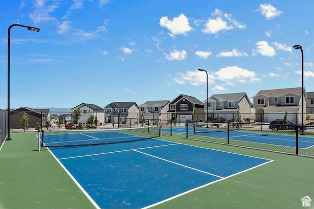 8496 W Meadow Bank Way, Magna, UT 84044 - view of tennis court featuring a residential view