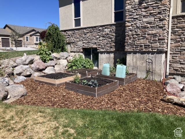 2118 S Centennial Blvd S, Saratoga Springs, UT 84045 - entry to storm shelter