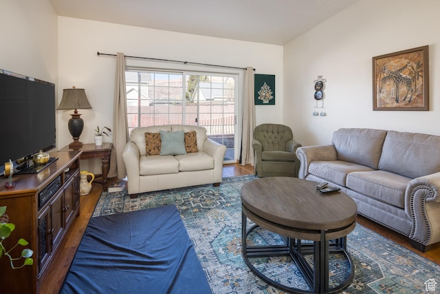 592 W Hale Ave, Moab, UT 84532 - living room featuring wood finished floors