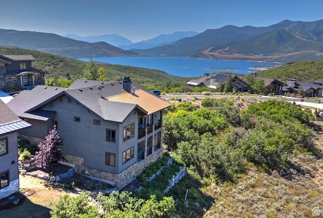 1375 E Lasso Trl, Hideout, UT 84036 - property view of mountains with a water view