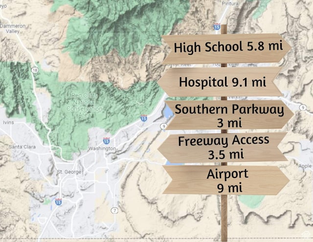 map location