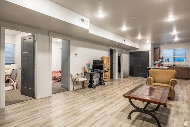 67 E 500 S Unit B102, Heber City, UT 84032 - living area featuring light wood-type flooring