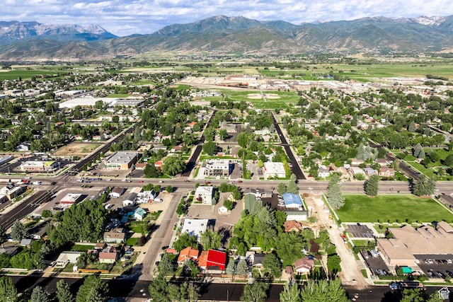 67 E 500 S Unit B102, Heber City, UT 84032 - aerial view of property's location featuring a mountainous background and nearby suburban area