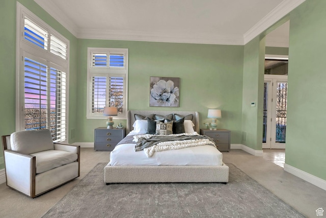 5210 Skyline Pkwy, Ogden, UT 84403 - carpeted bedroom with crown molding and baseboards