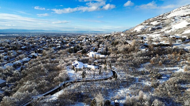 5210 Skyline Pkwy, Ogden, UT 84403 - birds eye view of property with a mountain view