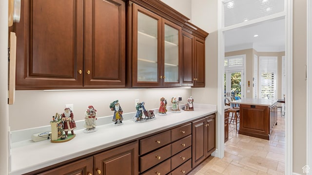 5210 Skyline Pkwy, Ogden, UT 84403 - bar with stone finish flooring and recessed lighting