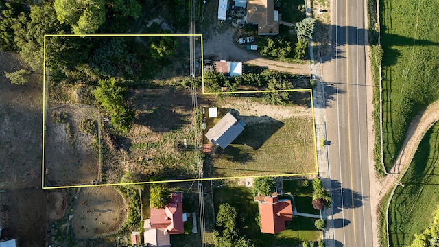 325 S Main St, Glendale, UT 84729 - aerial overview of property's location with property boundaries highlighted