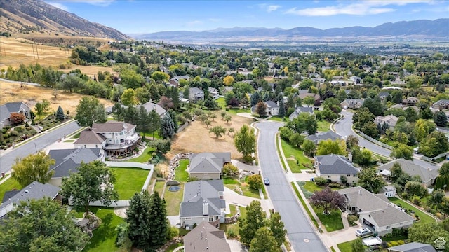 232 Bugle Way, Providence, UT 84332 - birds eye view of property featuring a mountain view and a residential view