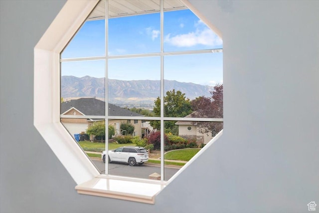 232 Bugle Way, Providence, UT 84332 - interior space featuring a mountain view