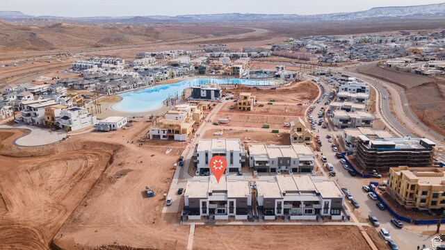 5394 S Aquamarine Ln, St George, UT 84790 - birds eye view of property