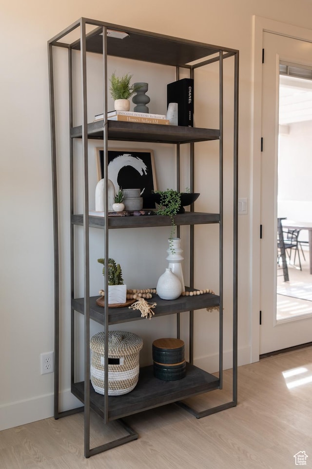 5394 S Aquamarine Ln, St George, UT 84790 - room details with hardwood / wood-style flooring