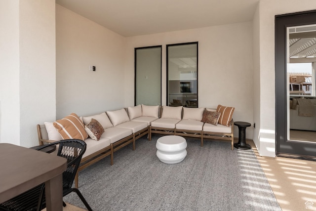 5394 S Aquamarine Ln, St George, UT 84790 - view of patio with outdoor lounge area