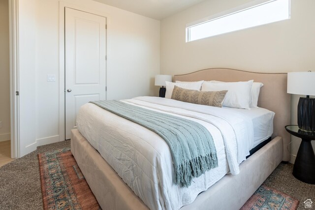 5394 S Aquamarine Ln, St George, UT 84790 - carpeted bedroom with a closet