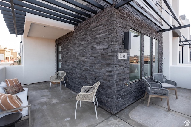 5394 S Aquamarine Ln, St George, UT 84790 - view of patio