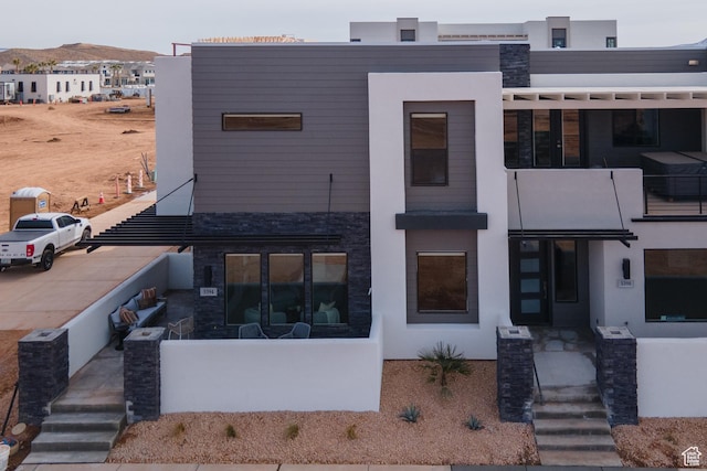 5394 S Aquamarine Ln, St George, UT 84790 - exterior space featuring a mountain view