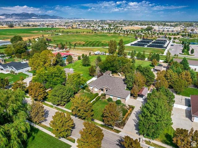 2768 W Country Classic Dr, Bluffdale, UT 84065 - birds eye view of property with a mountain view