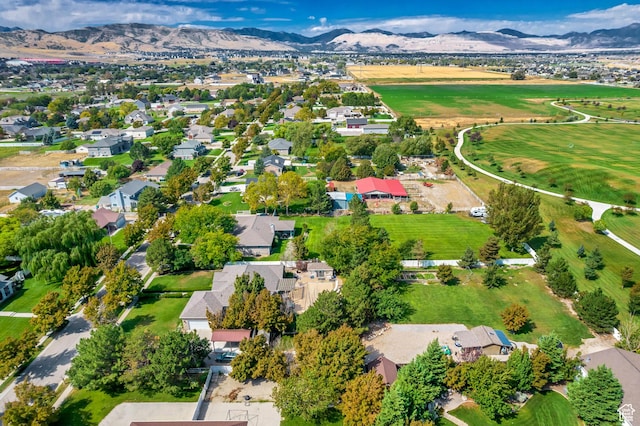 2768 W Country Classic Dr, Bluffdale, UT 84065 - bird's eye view featuring a residential view and a mountain view
