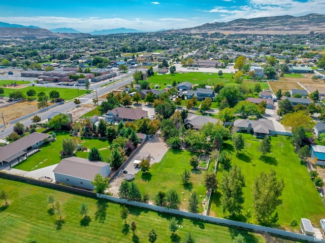 2768 W Country Classic Dr, Bluffdale, UT 84065 - bird's eye view featuring a mountain view and a residential view