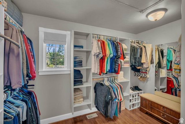 2218 W 2575 N, Cedar City, UT 84721 - spacious closet with visible vents and wood finished floors