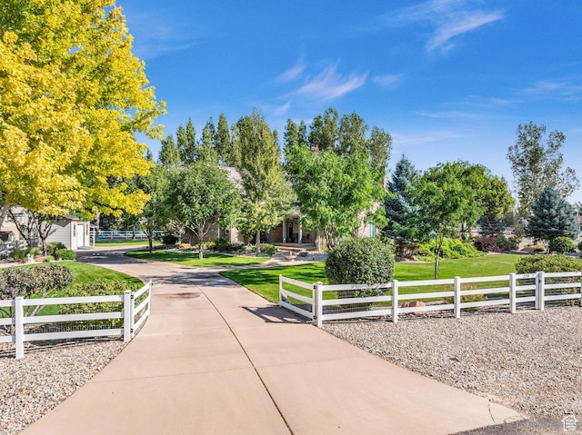 2218 W 2575 N, Cedar City, UT 84721 - view of community featuring a yard and a fenced front yard